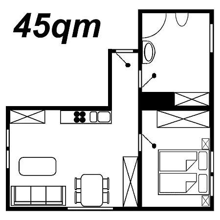 Apartament Strandnahe Ferienwohnung Haus Kirsten Nr.4
